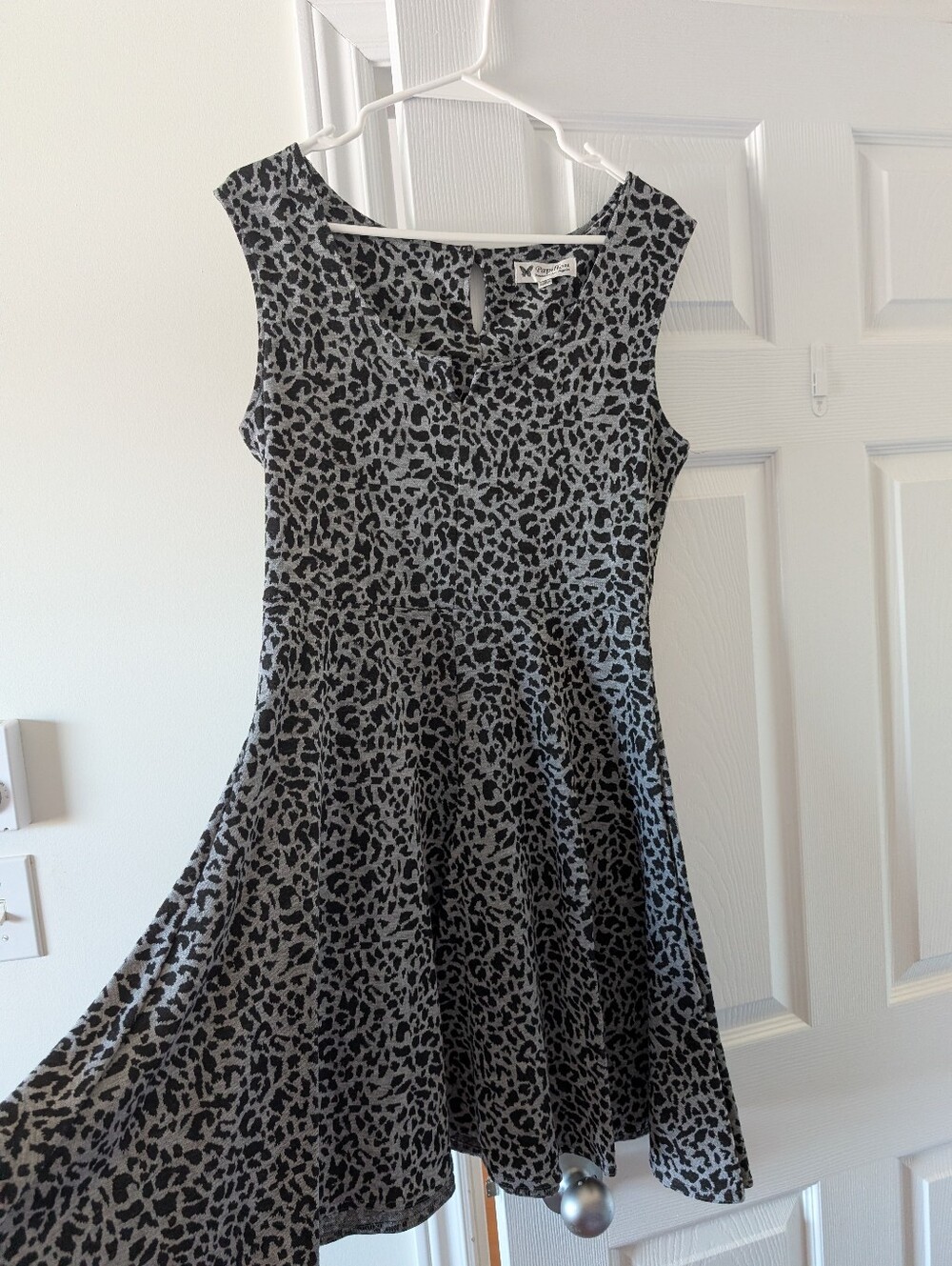 Papiillion Gery Leopard Print Dress - Medium